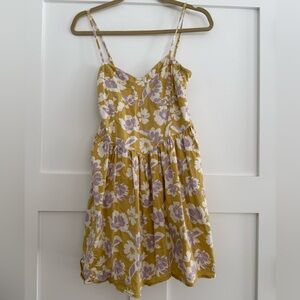 AE Floral Mini Dress, corset top